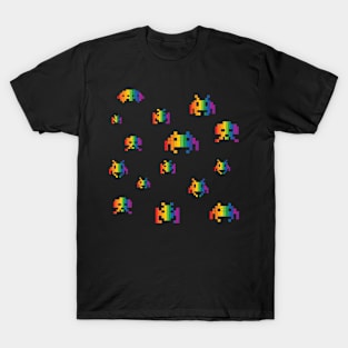 Space love invaders T-Shirt